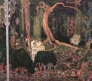 Jan Toorop The Young Generation (mk19) oil painting on canvas